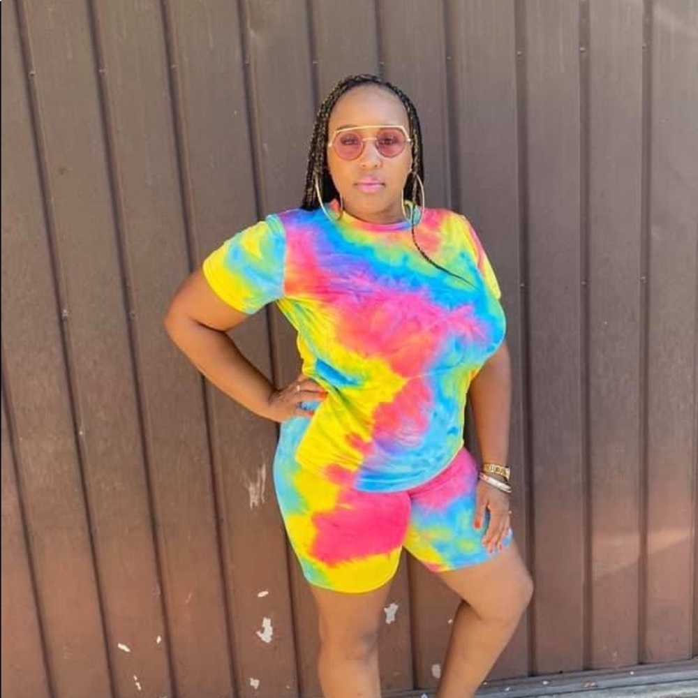 Biker short set